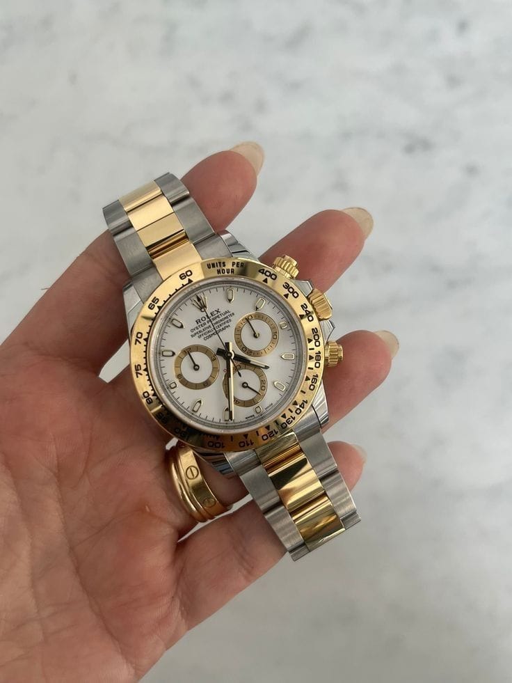 Customer photo review of Daytona 126503 White Dial Automatic Men's Watch