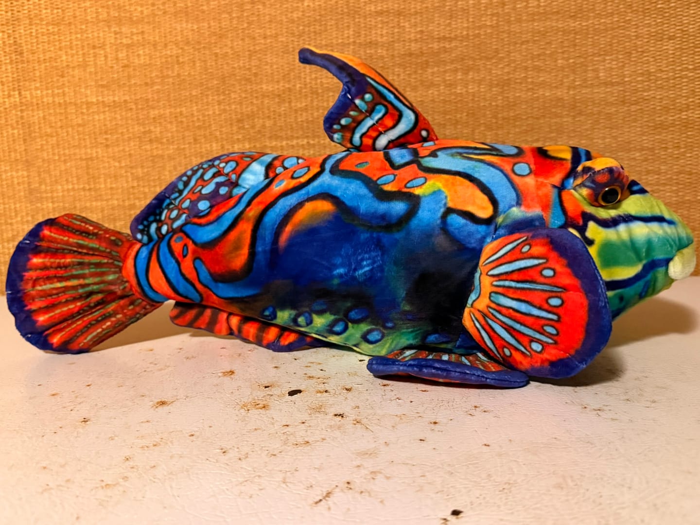 Customer photo review of Mandarinfish Soft Stuffed Plush Toy