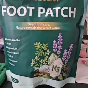 Customer photo review of Sollievo Stress Patch Detossificante Piedi Naturale Lavanda
