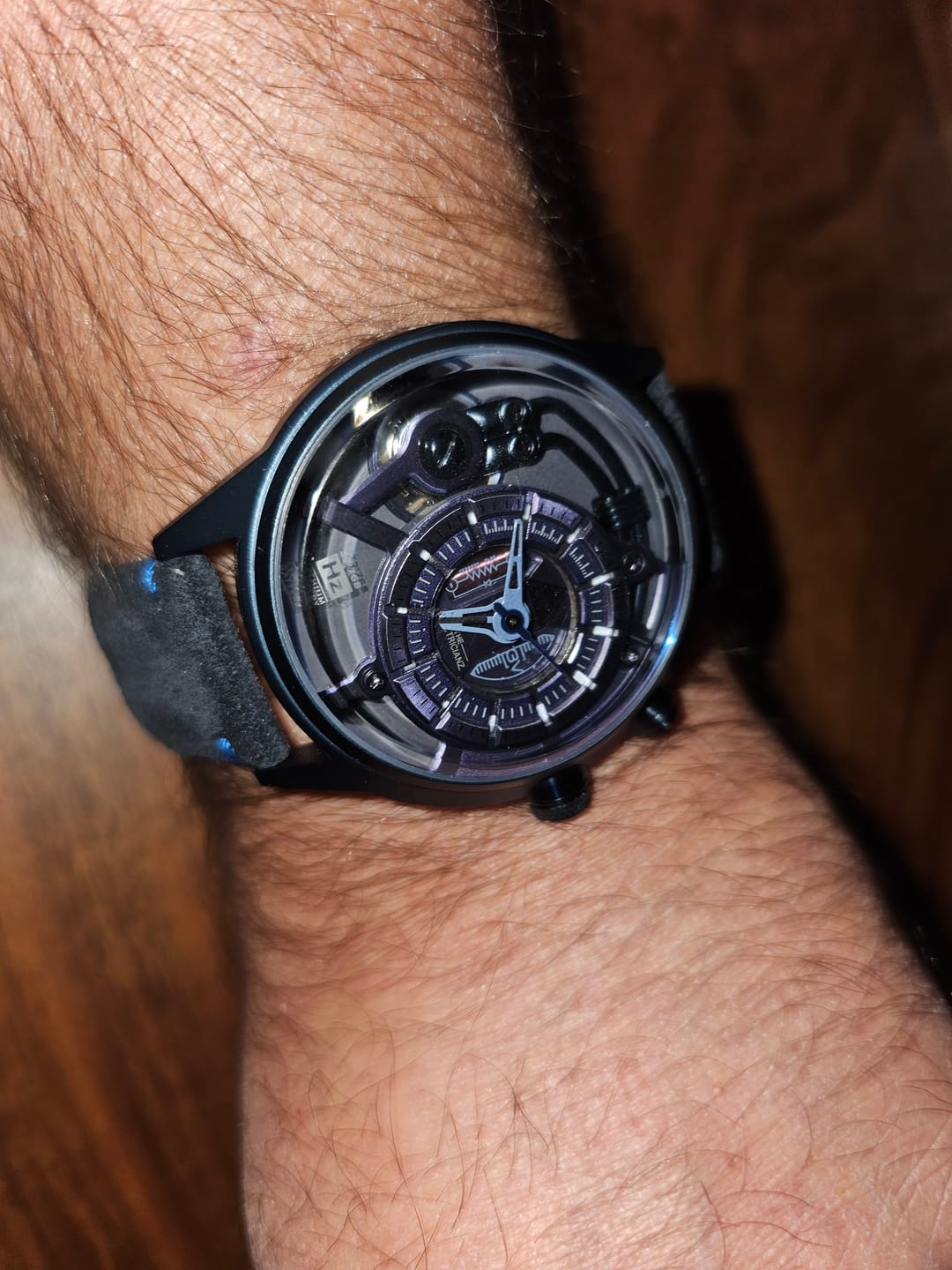 Customer photo review of The Blue Z Leather