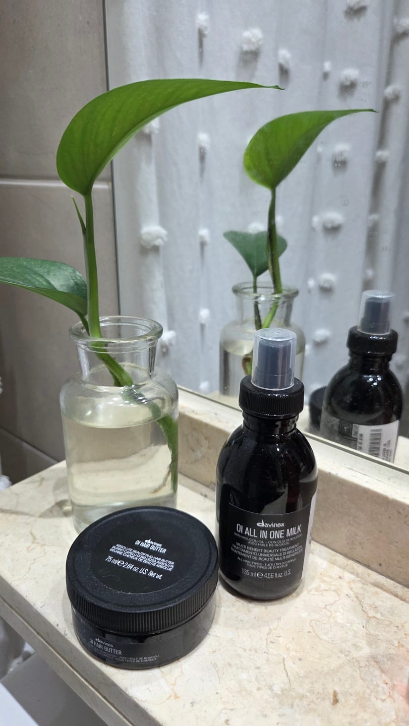 Customer photo review of Manteca Nutritiva OI Hair Butter Davines