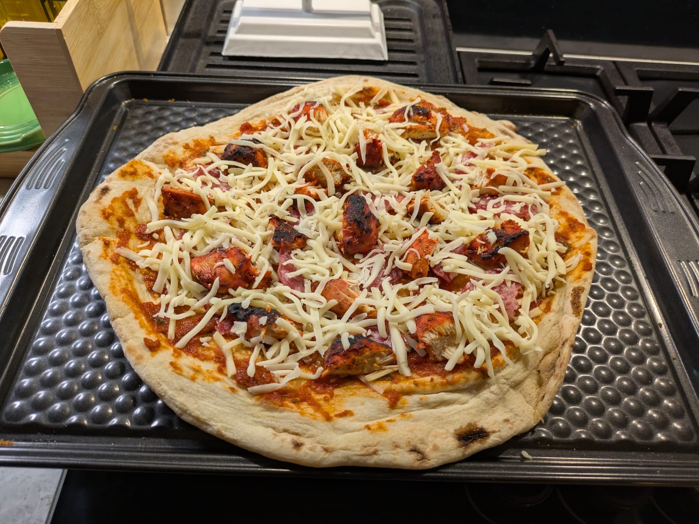 Customer photo review of Sourdough Pizza Bases
