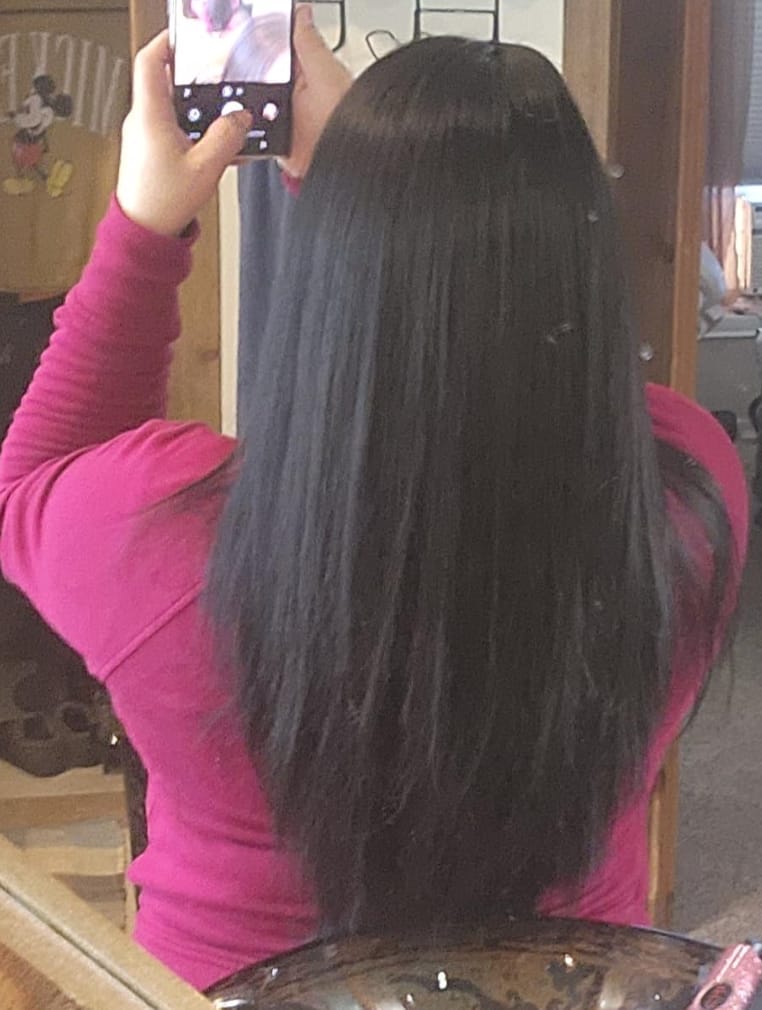 Customer photo review of Zilo™ Cabello perfecto en menos de 2 minutos.
