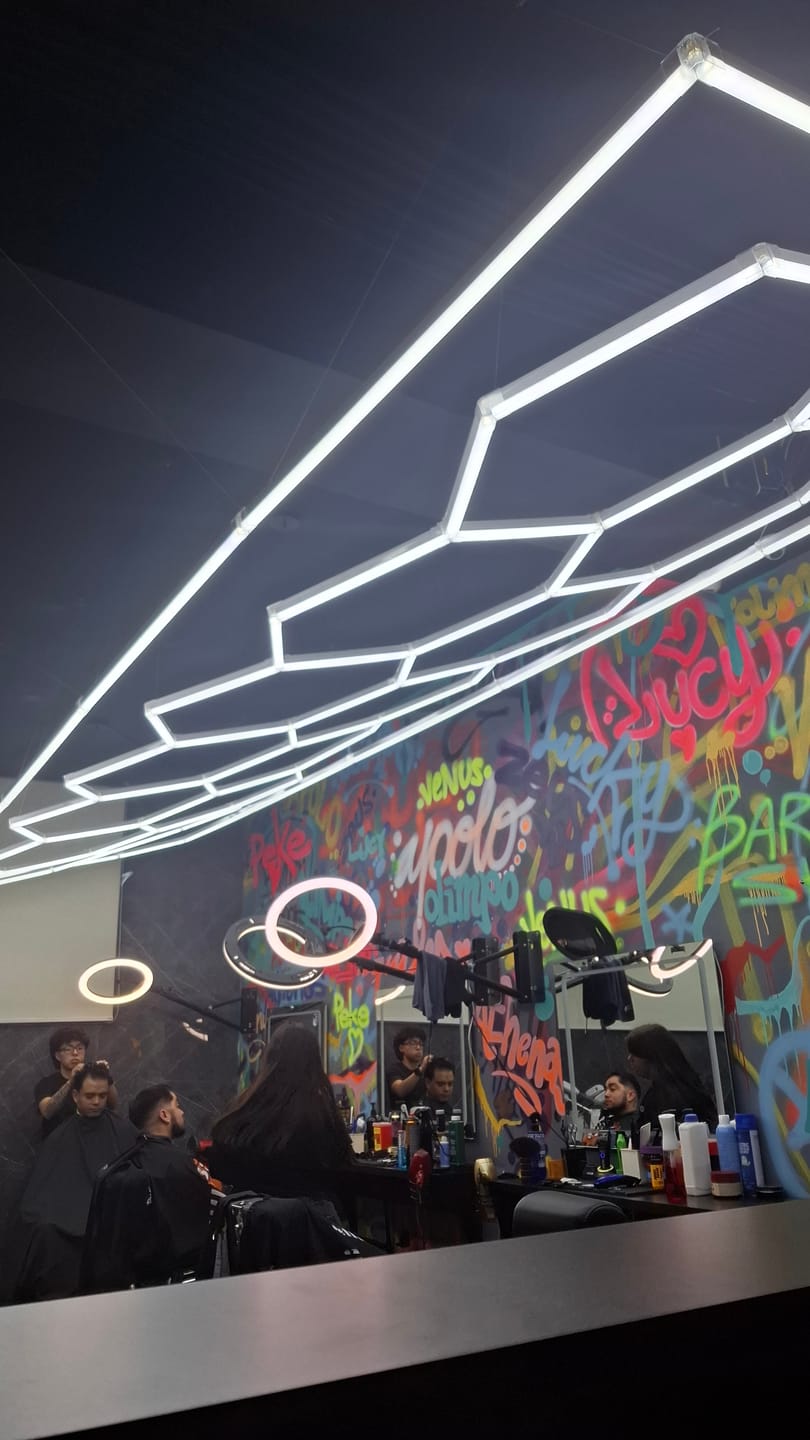 Customer photo review of LÁMPARA LED HEXAGONAL DE TECHO NOVA 14 Módulos 6500K 220V