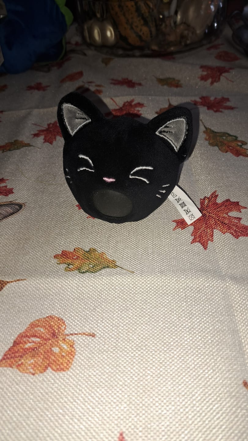 Customer photo review of Schwarze Katze Wahrsager Quetschball