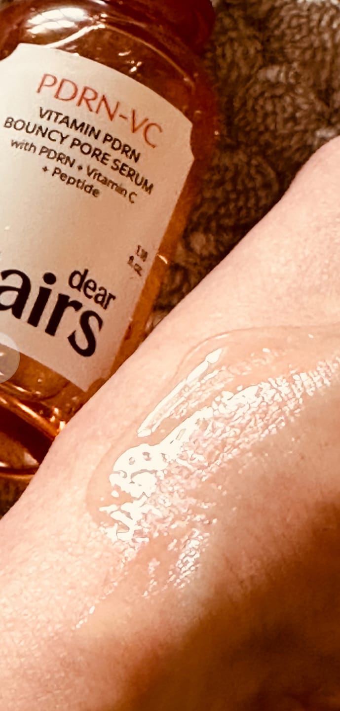 Customer photo review of Vitamin PDRN Bouncy Pore Serum