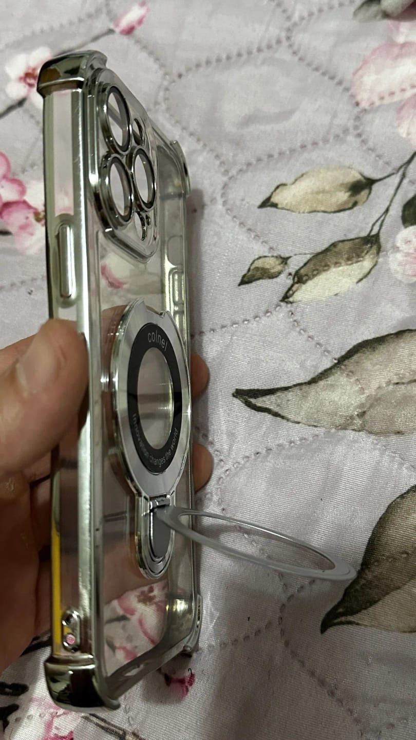 Customer photo review of Coque iPhone anti-chute à anneau invisible Airluma