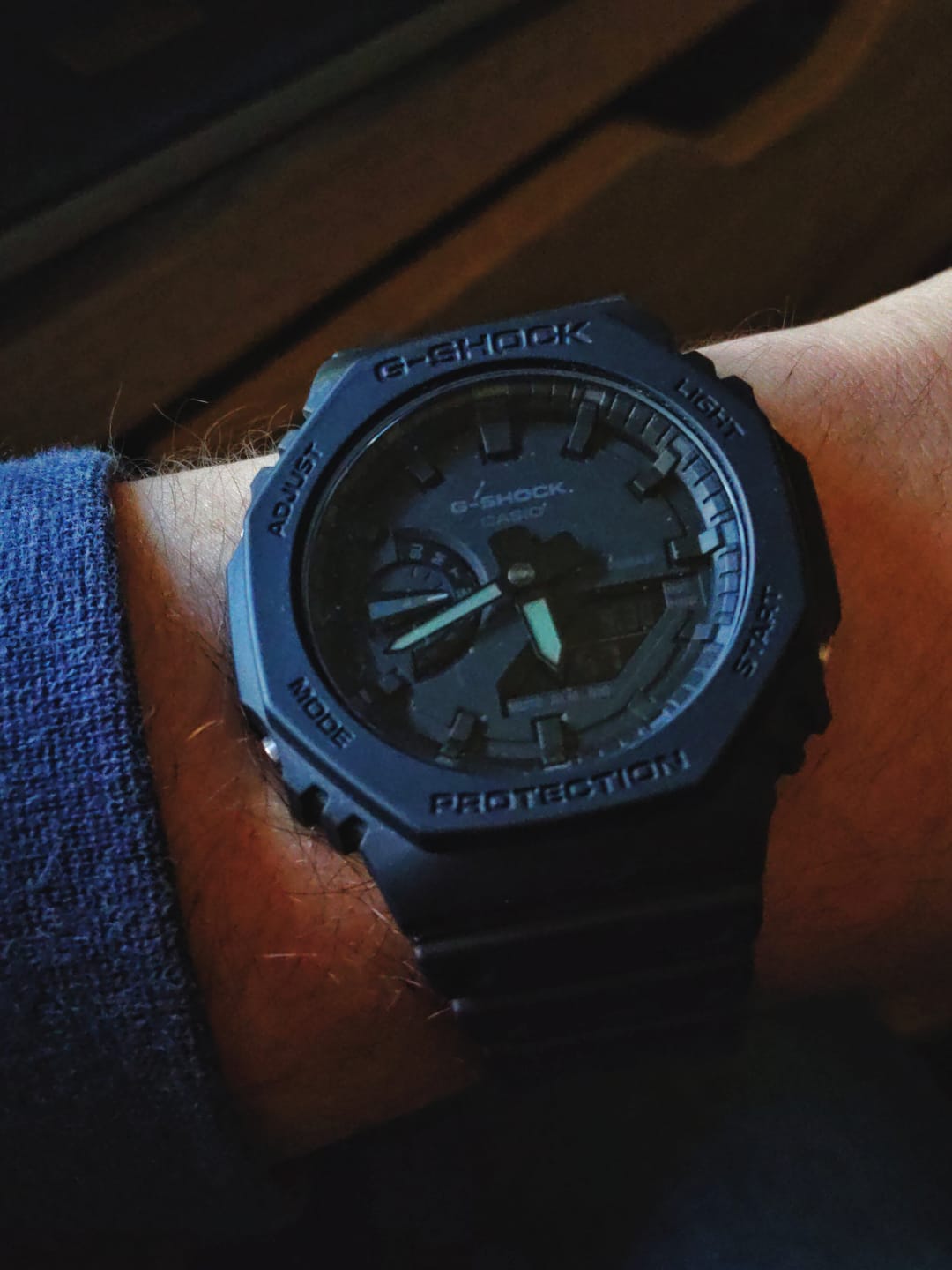 Customer photo review of Reloj Casio G-Shock Royal Oak "Casioak" GA-2100-1A1JF JDM