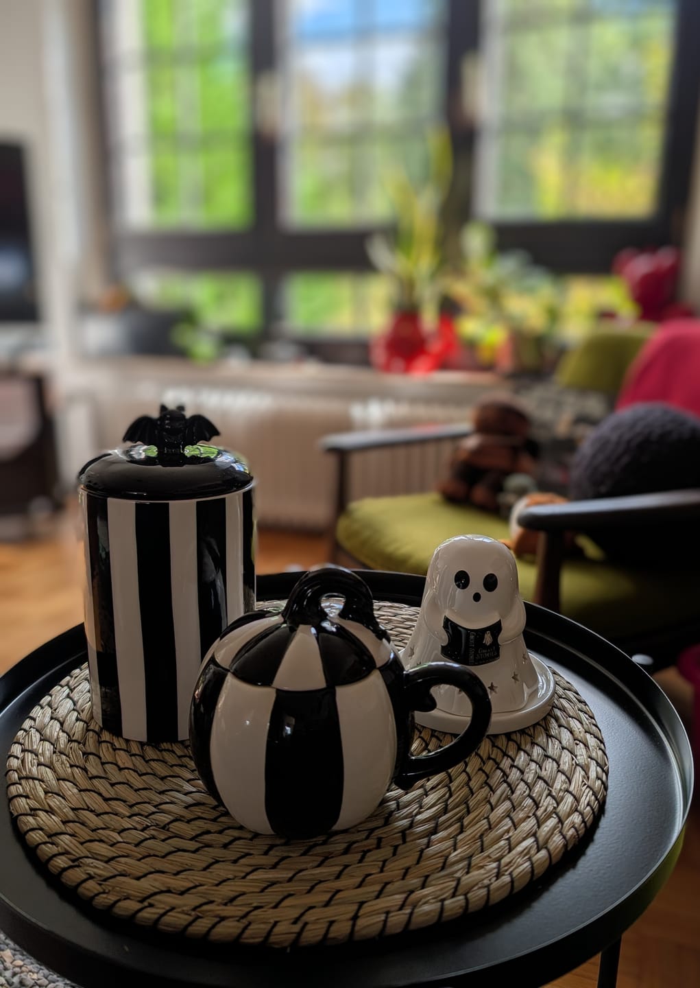 Customer photo review of Verspieltes Fledermaus Vorratsglas gestreift