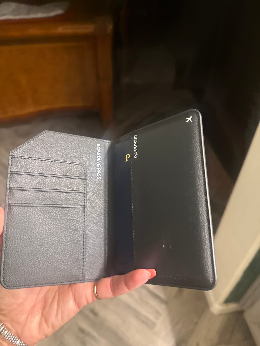 Customer photo review of Passport Holder Air