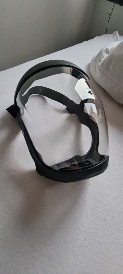 Customer photo review of Visière de protection intégrale anti-buée