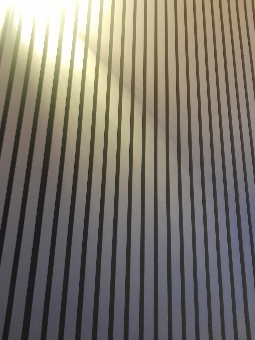 Customer photo review of Acoustic Slat Wall Panels Wooden Decorative Wall Panels Grey Oak Premium 2.4m x 0.6m