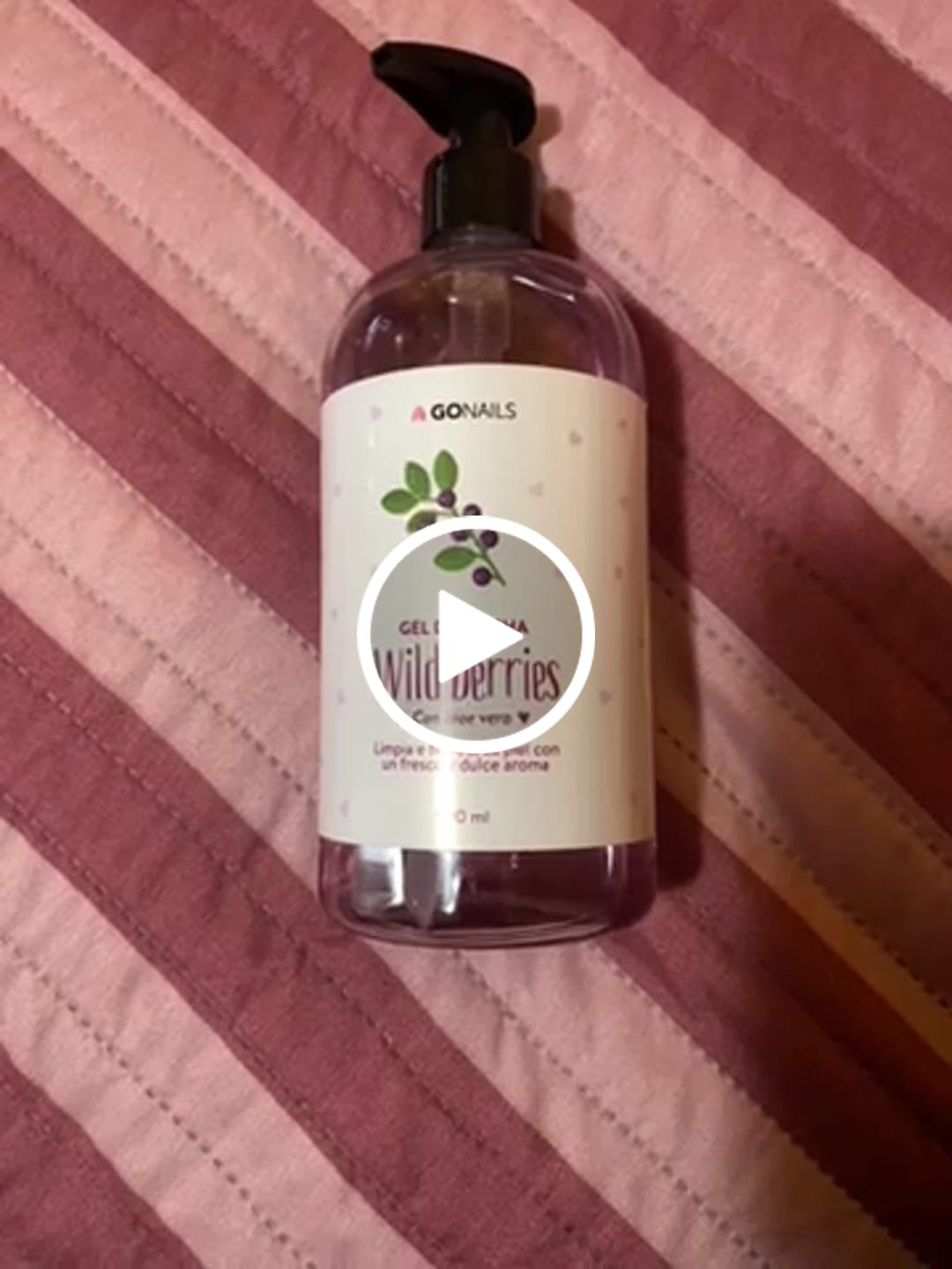 Customer video review of Gel de Ducha - Wild Berries