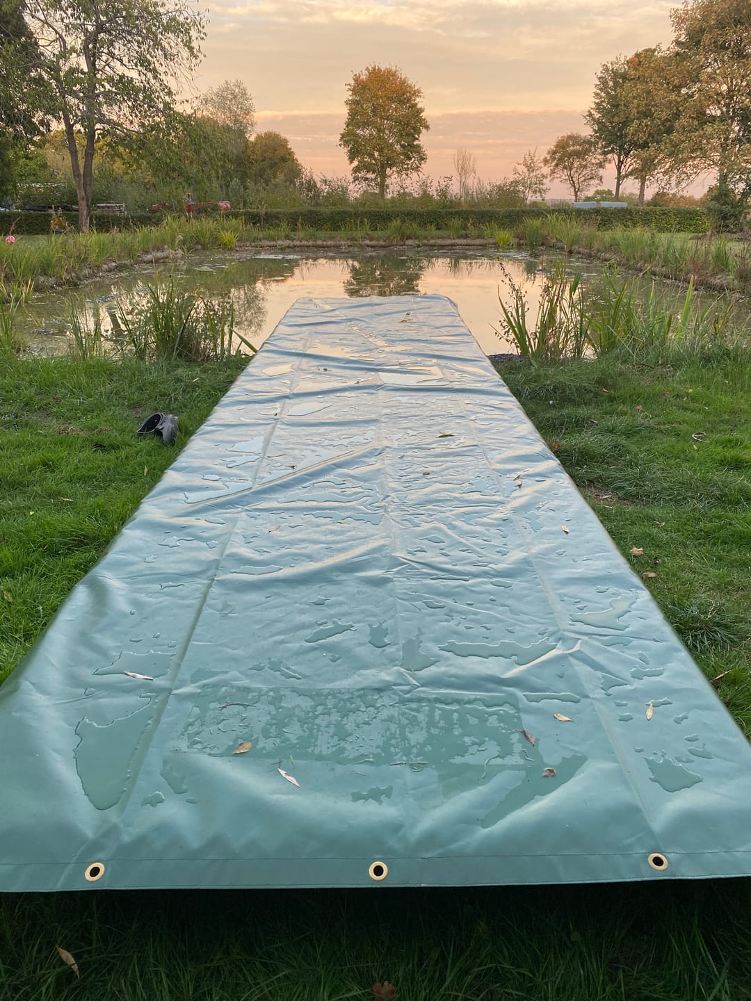 Customer photo review of Custom Tarpaulin Made To Measure