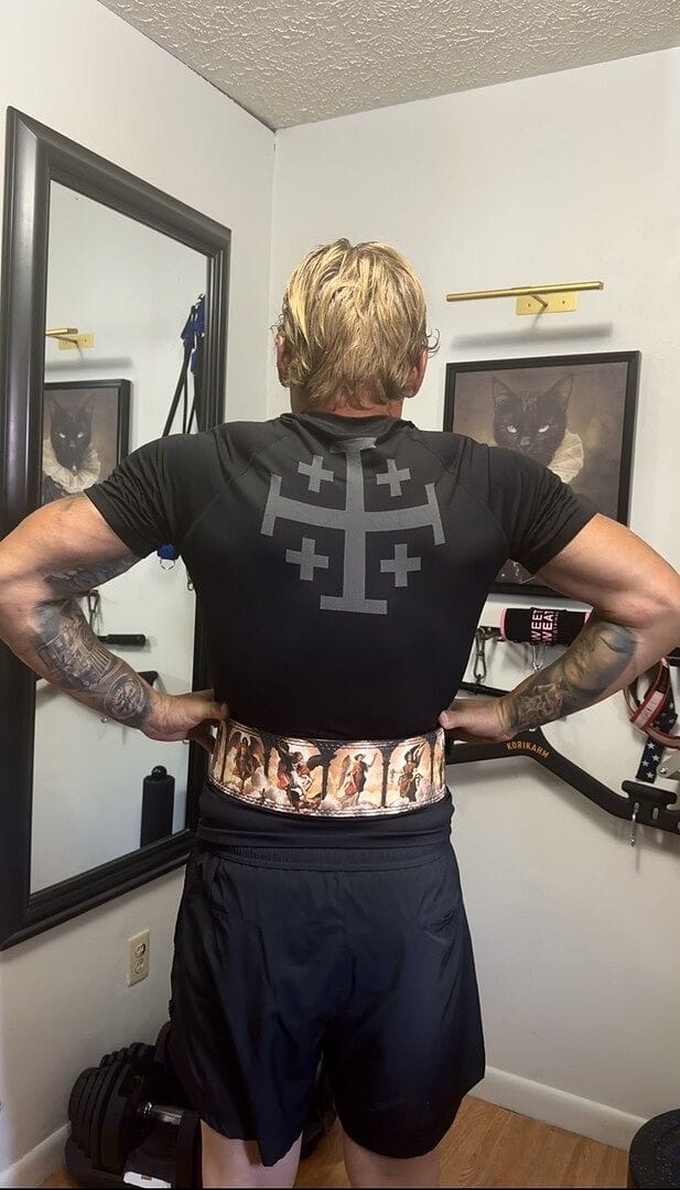 Customer photo review of Archangels Lever Belt