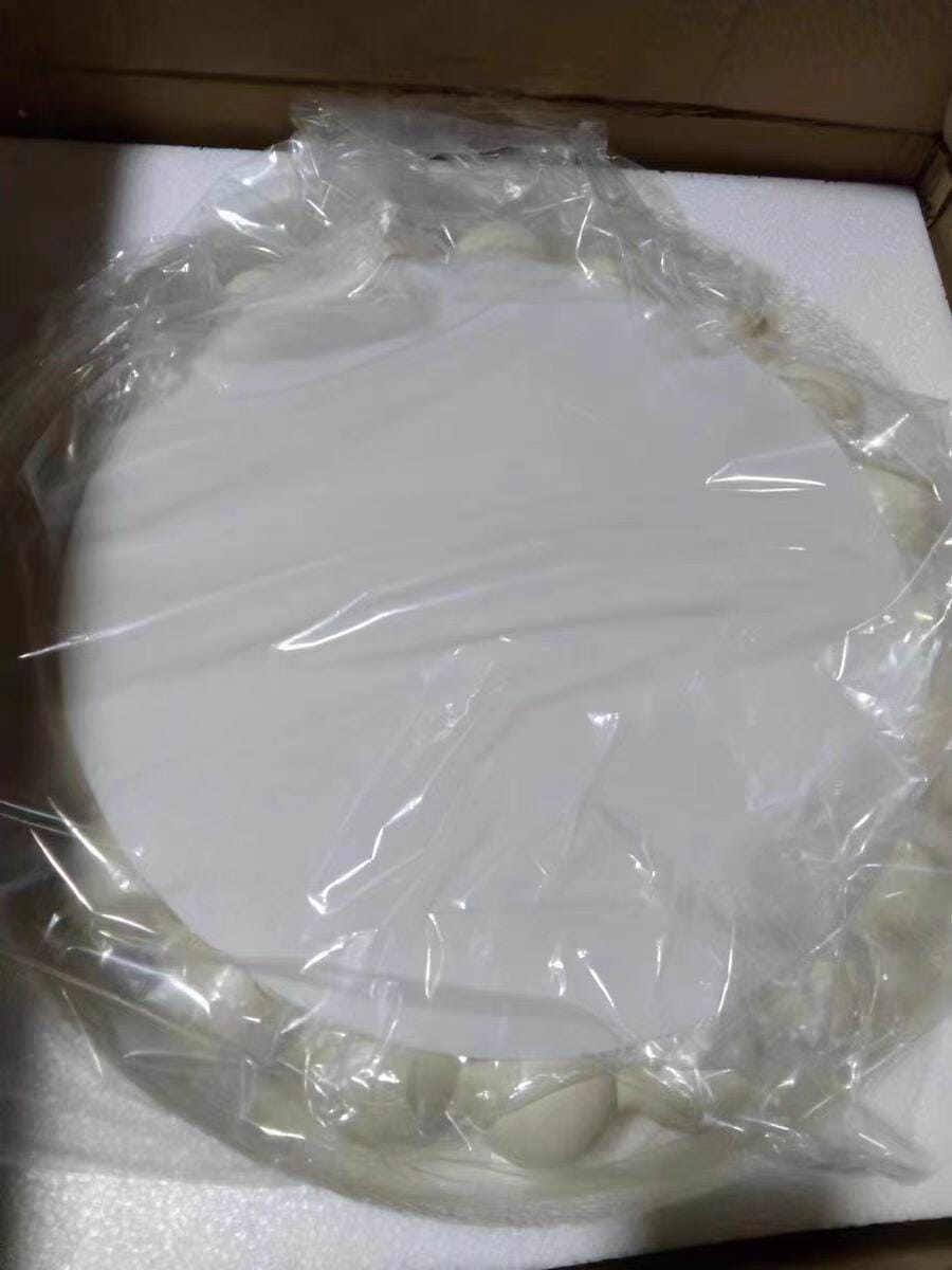 Customer photo review of Round Resin Ceiling Light, Acrylic Diffuser, 44 cm
