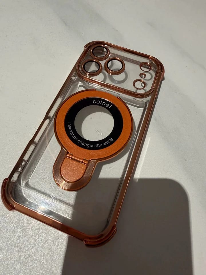 Customer photo review of Coque iPhone anti-chute à anneau invisible Airluma