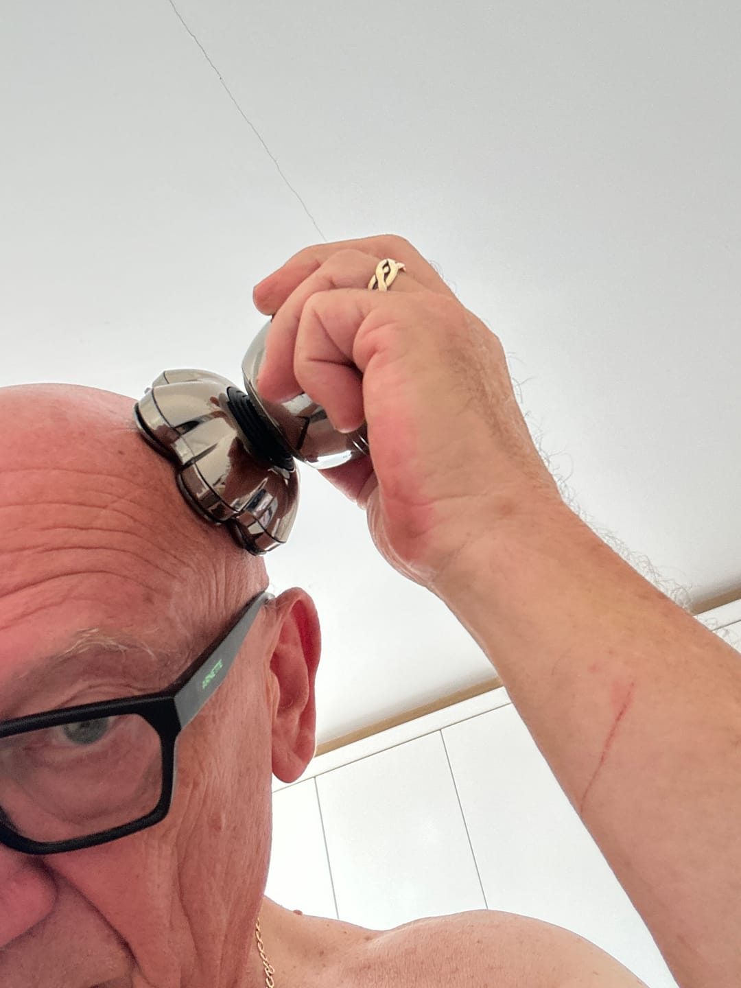 Customer photo review of SmoothShave™ Magnetic Blade refill