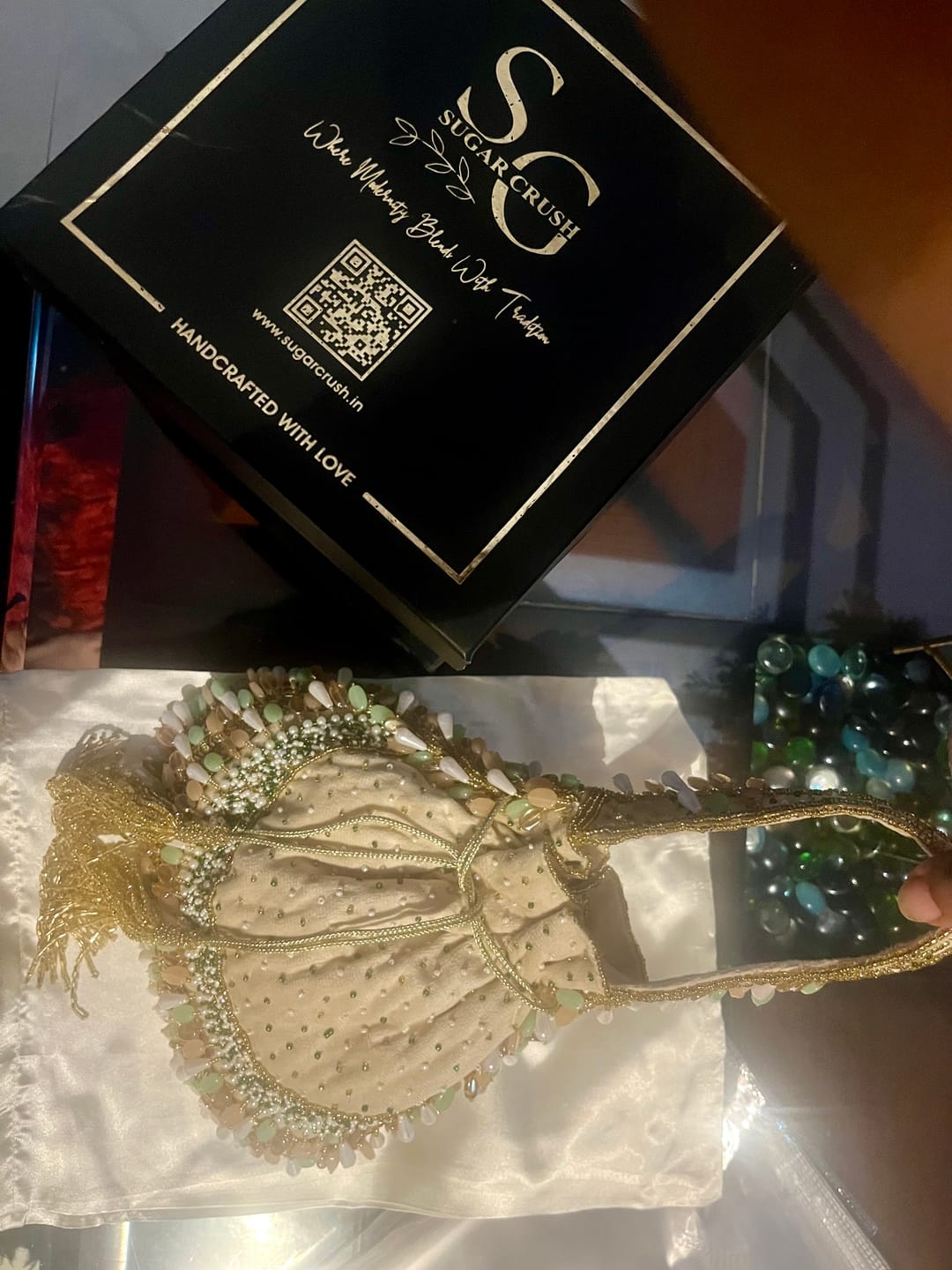 Customer photo review of The Zareen Potli Bag