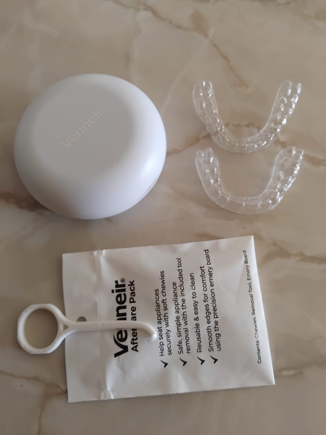 Customer photo review of Essix Retainers