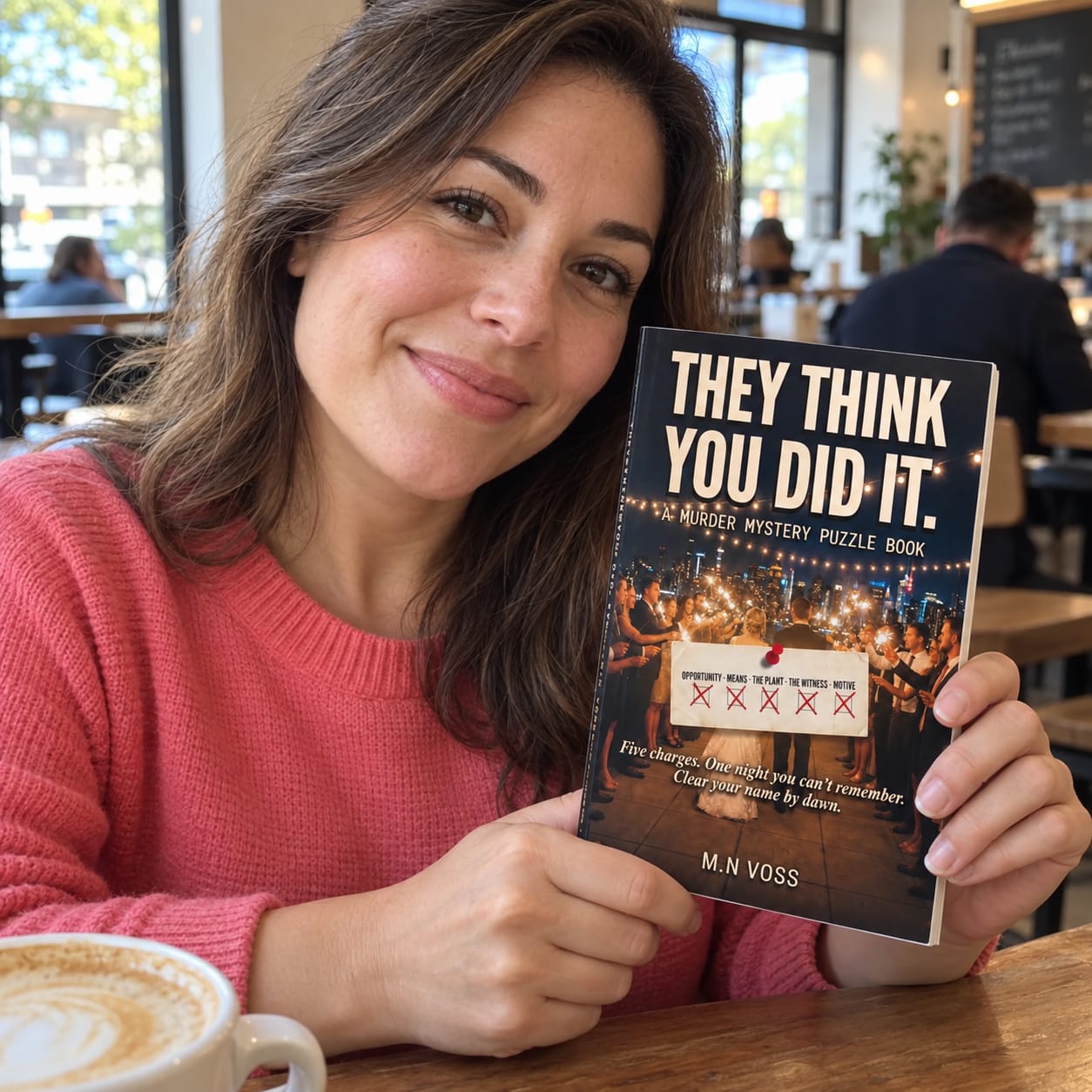 Customer photo review of They Think You Did It