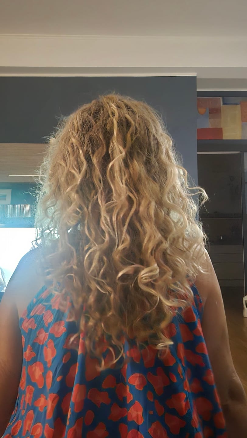 Customer photo review of Crema Styling Capelli Ricci e Mossi