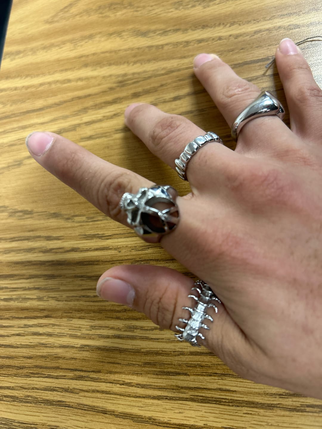Customer photo review of PEACE OF MIND RING