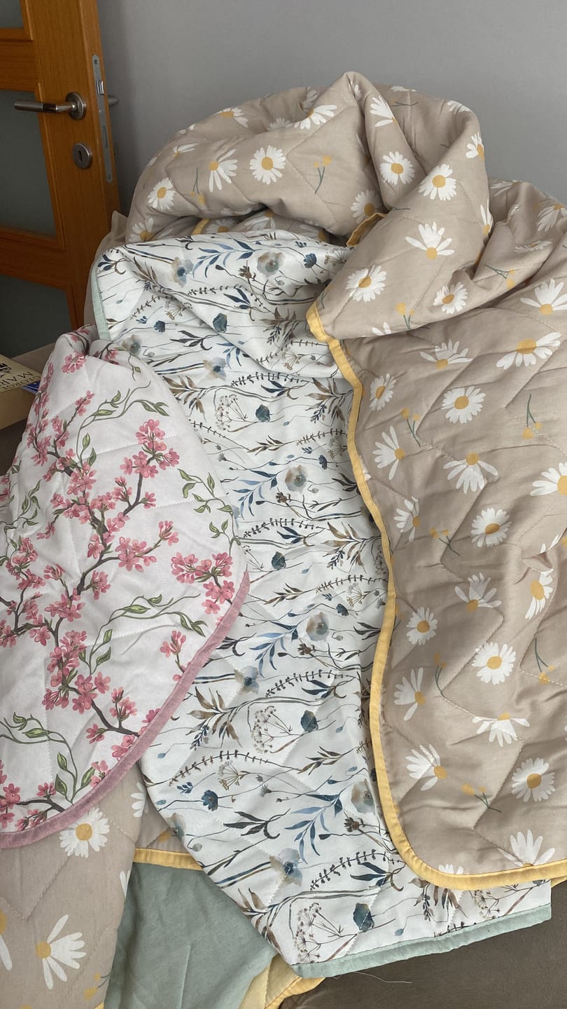 Customer photo review of Gardenya Çift Kişilik Pamuklu Kapitone Pike & Yatak Örtüsü