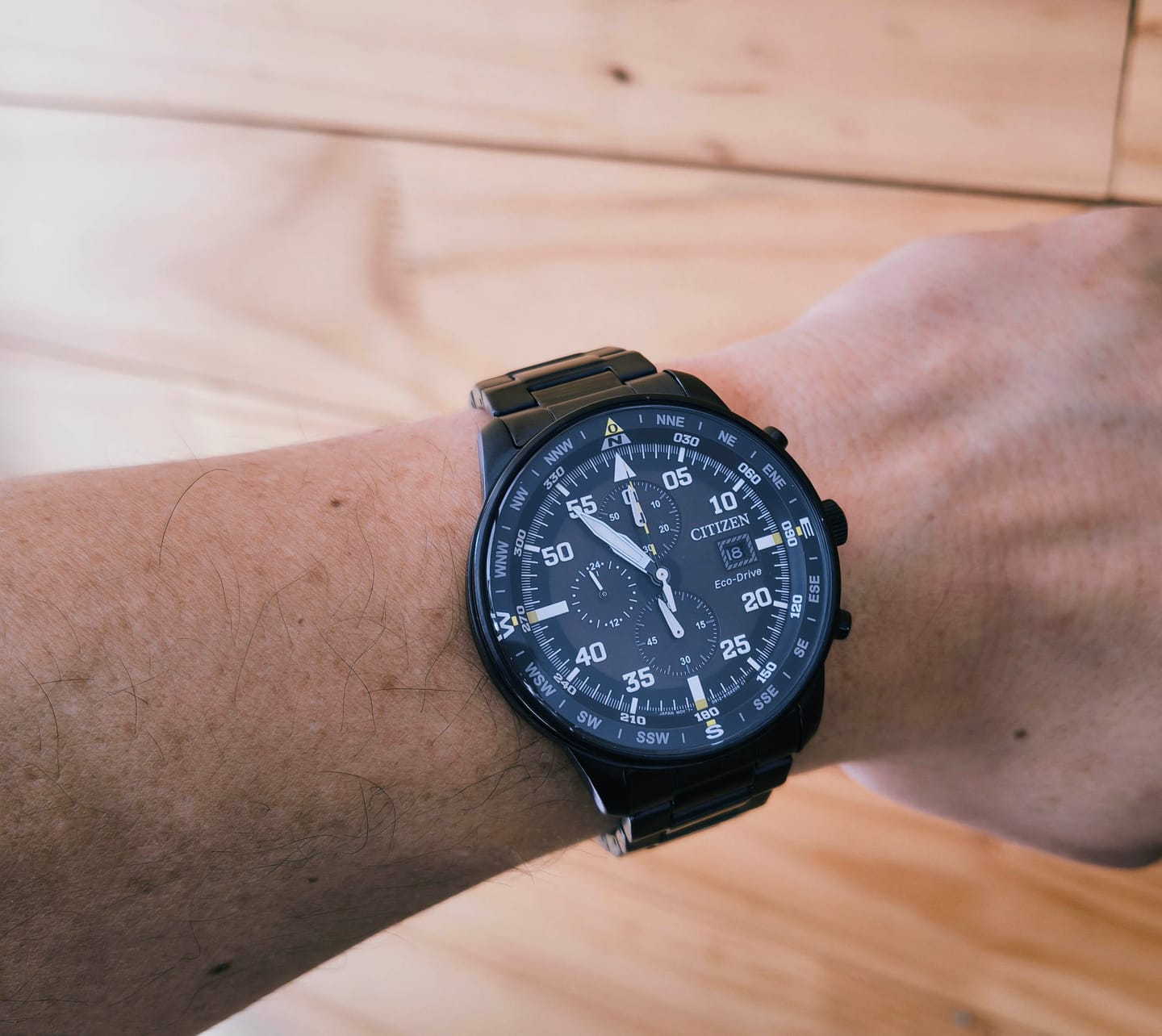 Customer photo review of Reloj Citizen Eco- Drive CA0695-84E Chronograph Solar 44mm