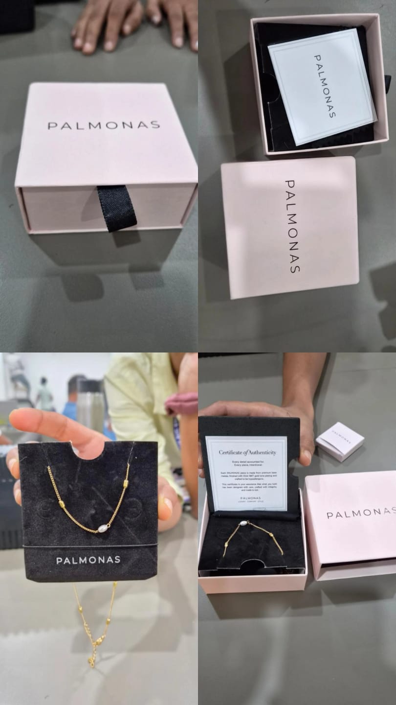 Customer photo review of Single Pearl Necklace