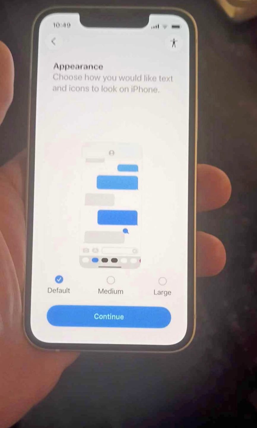 Customer photo review of iPhone 13 mini