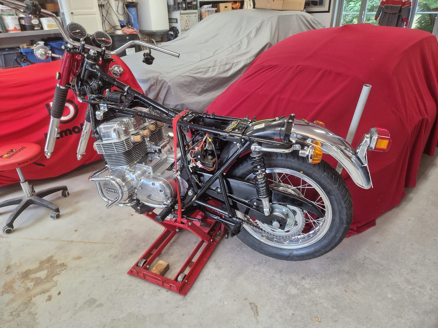 Customer photo review of Honda CB750 / CB550 / CB500 / CB450 Headlight Plug ~ OEM Style ~ Replaces 33130-300-003