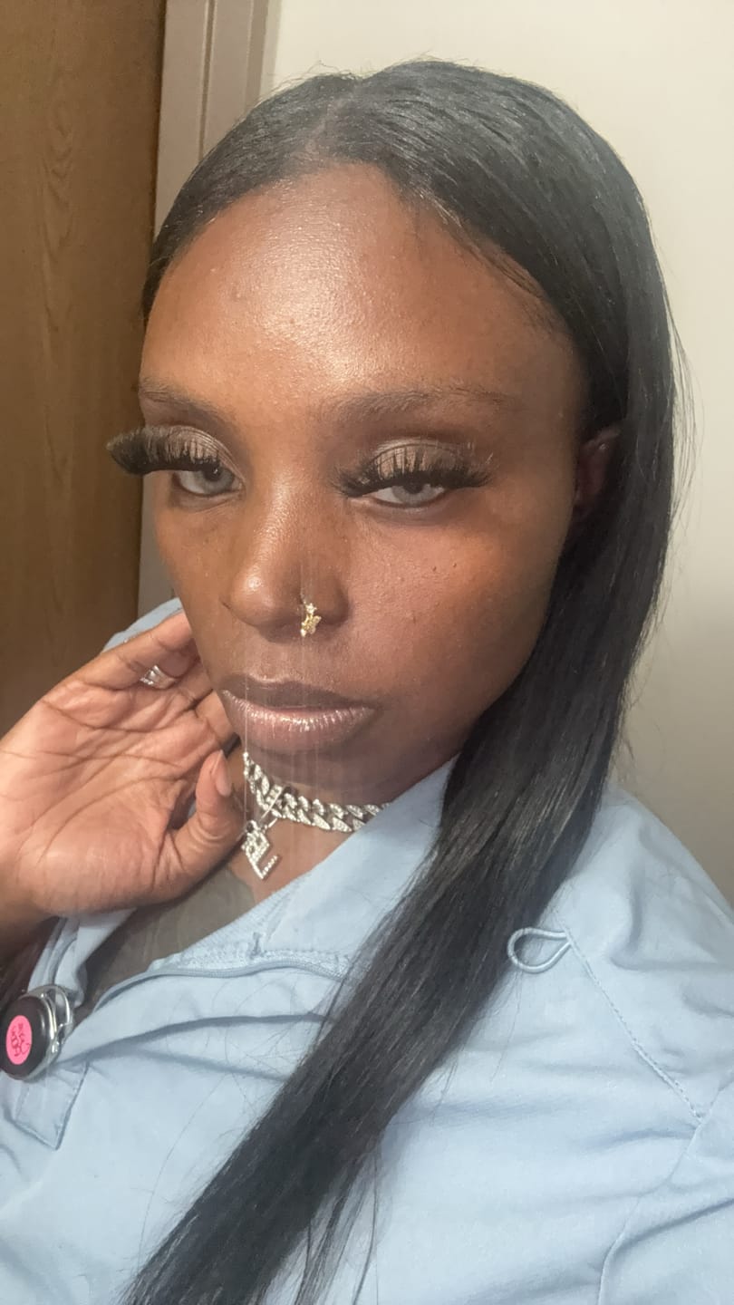 Customer photo review of Hidrocor Quartz Blue Gray Prescription Colored Contact Lenses