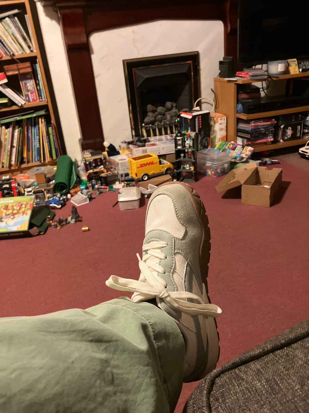Customer photo review of Aurora - Wide Toe Sneakers