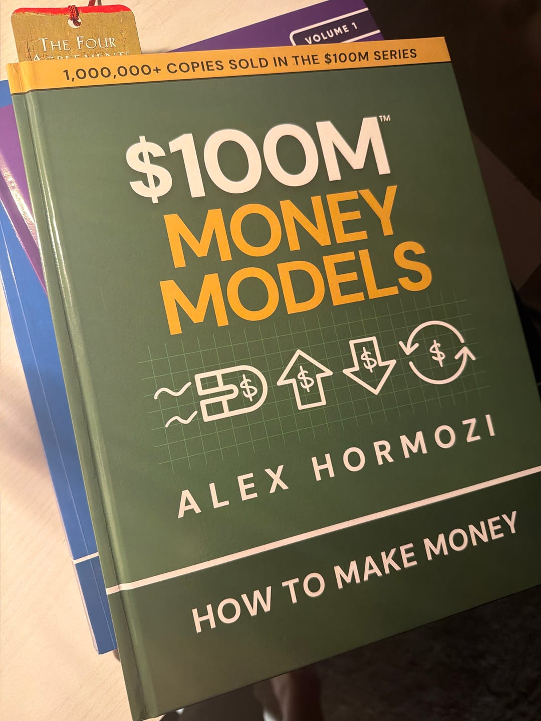 Customer photo review of $100M Money Models: How To Make Money (Hardcover)