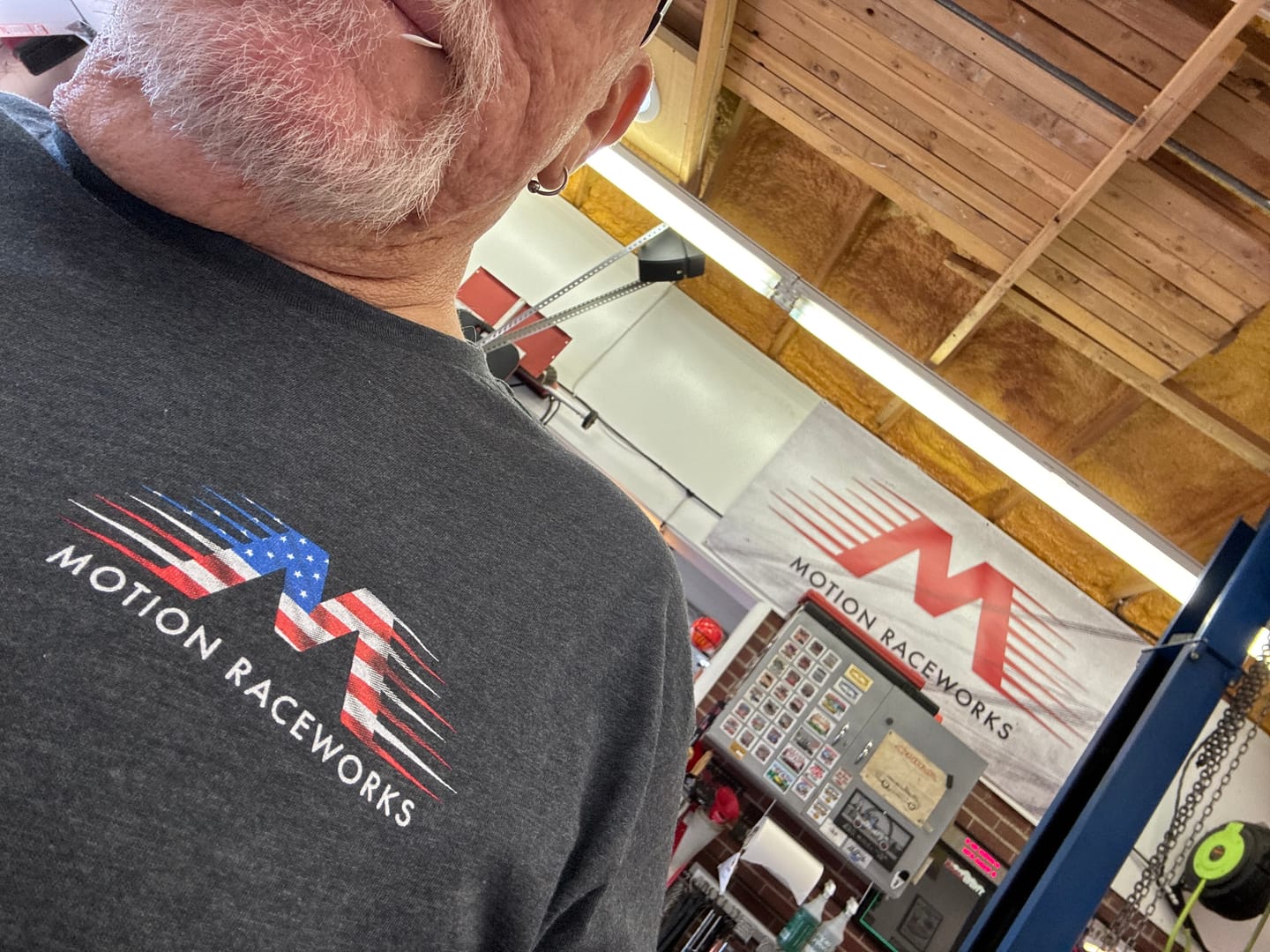 Customer photo review of 80s Retro Fox Body Shirt (Gildan Dry Blend)