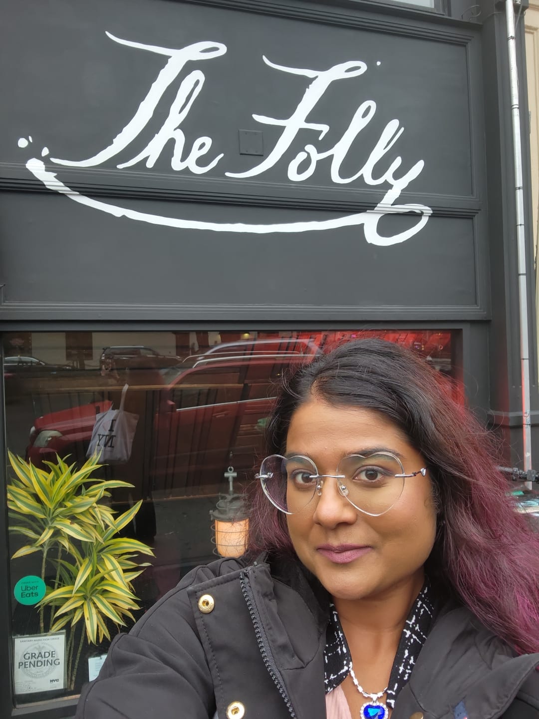 Customer photo review of Lovie Eyeglasses