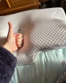 Customer photo review of Almohada CerviRest™
