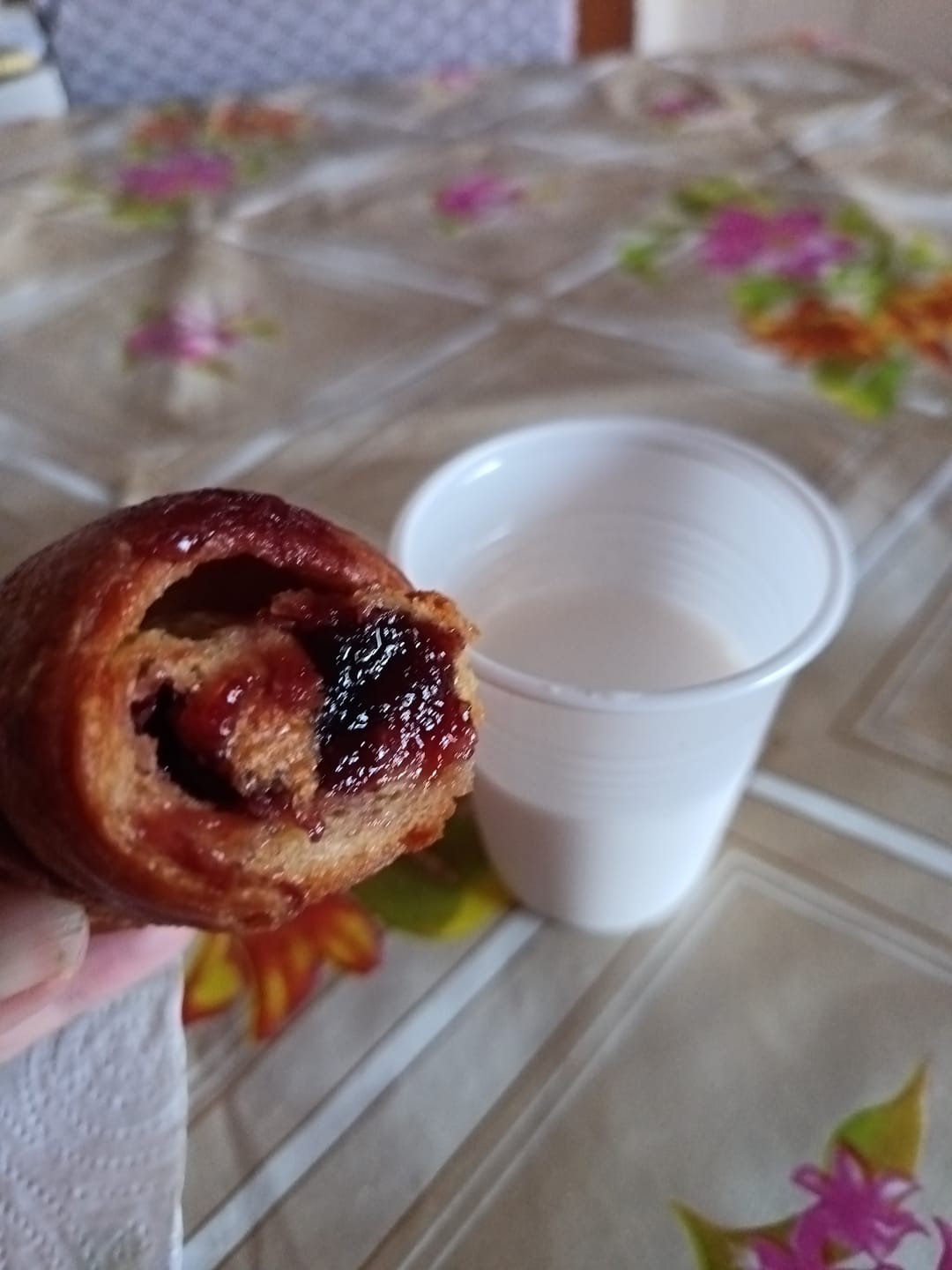 Customer photo review of 15 Cornetti proteici ripieni ai frutti di bosco