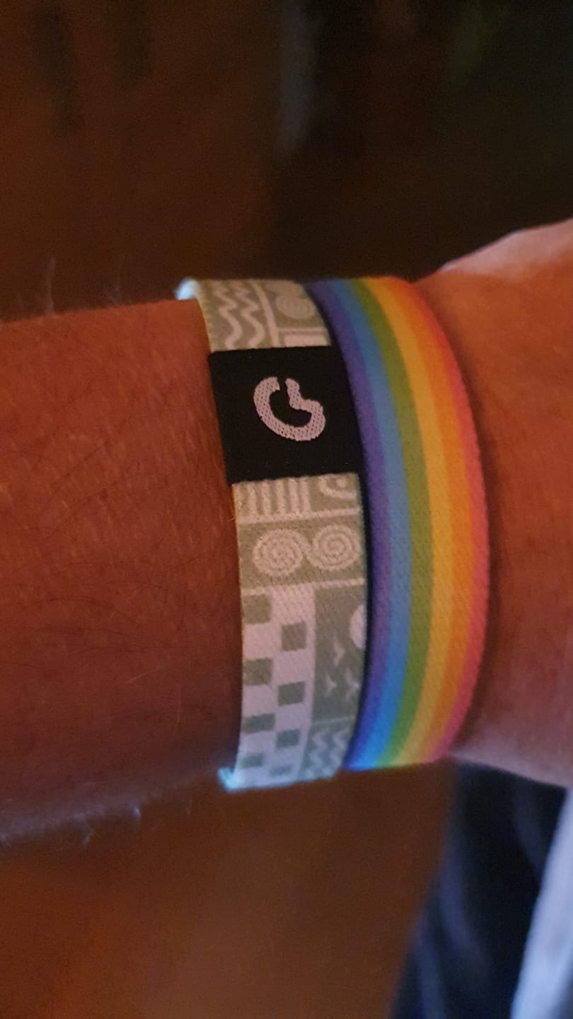 Customer photo review of rainbow