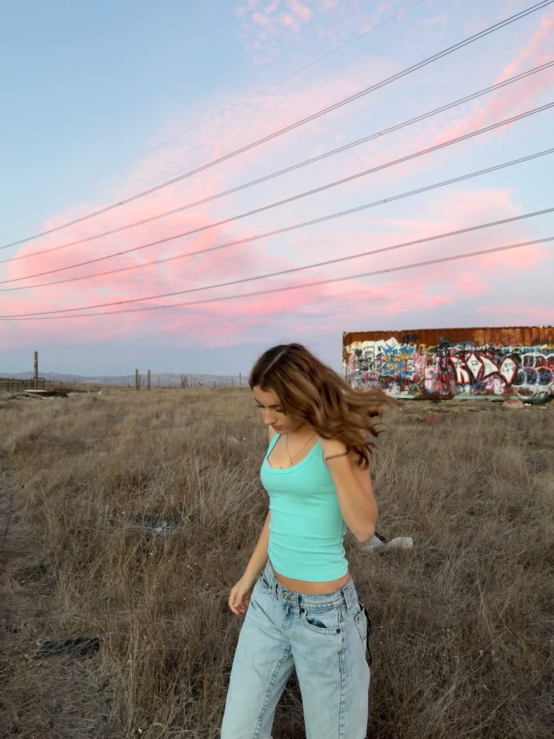 Customer photo review of AMÉLIA TANK (AQUA TEAL)