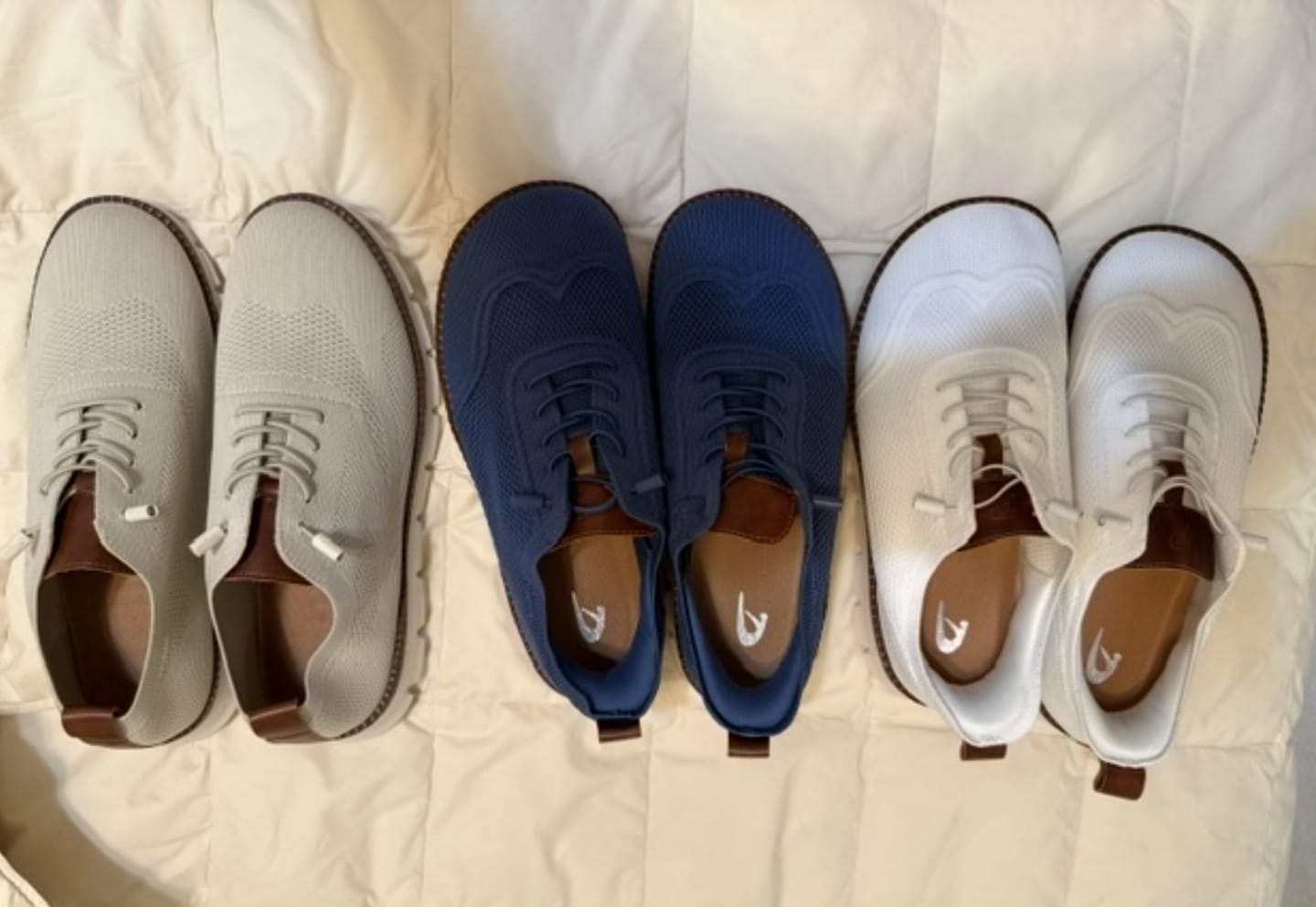 Customer photo review of Comfy Stride  - Hands Free Slip In  & Extra Wide Toe Box
