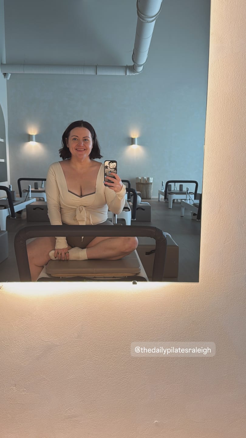 Customer photo review of The Wrap Top Cream