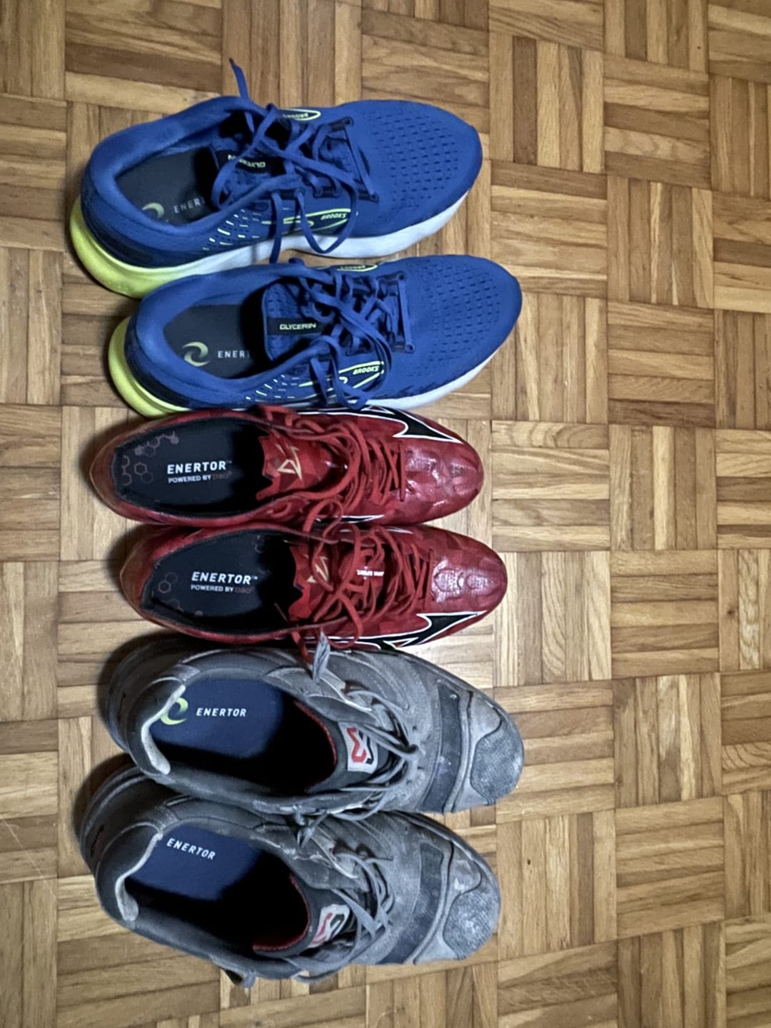 Customer photo review of Confezione doppia Running & Walking (2 paia)