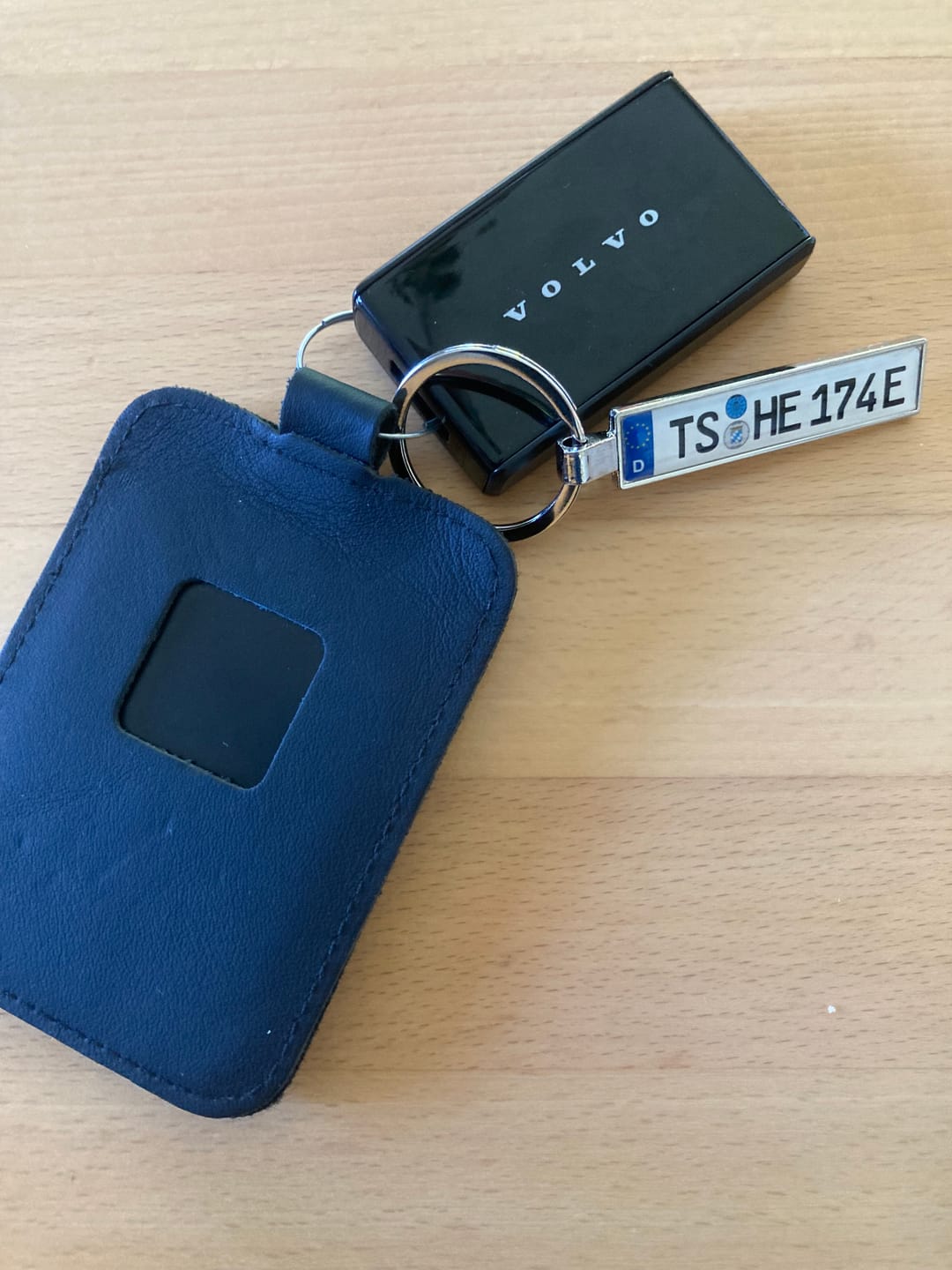 Customer photo review of Kennzeichen Schlüsselanhänger Mini Nummernschild Metall