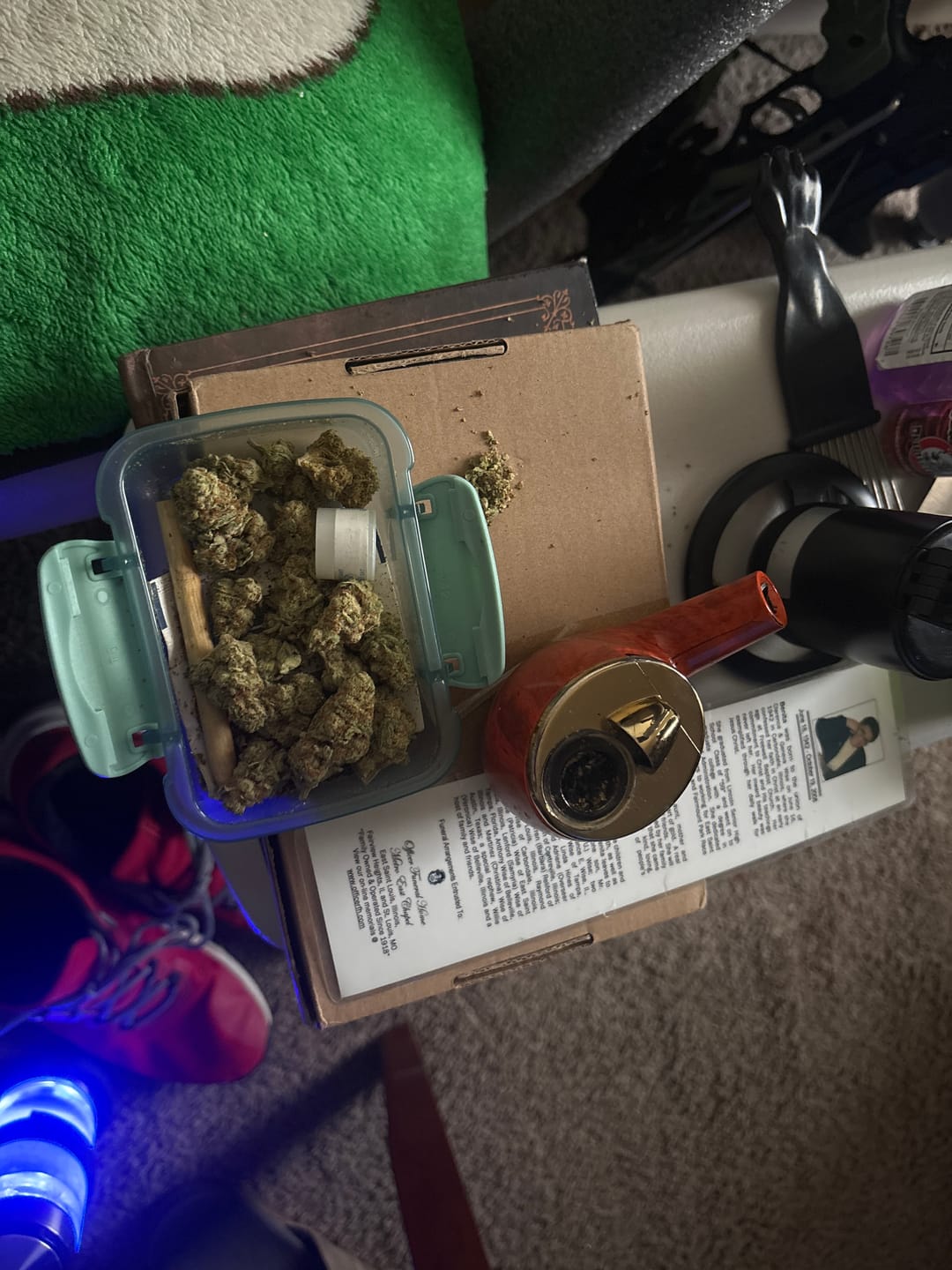 Customer photo review of Blewtooth THCA Flower