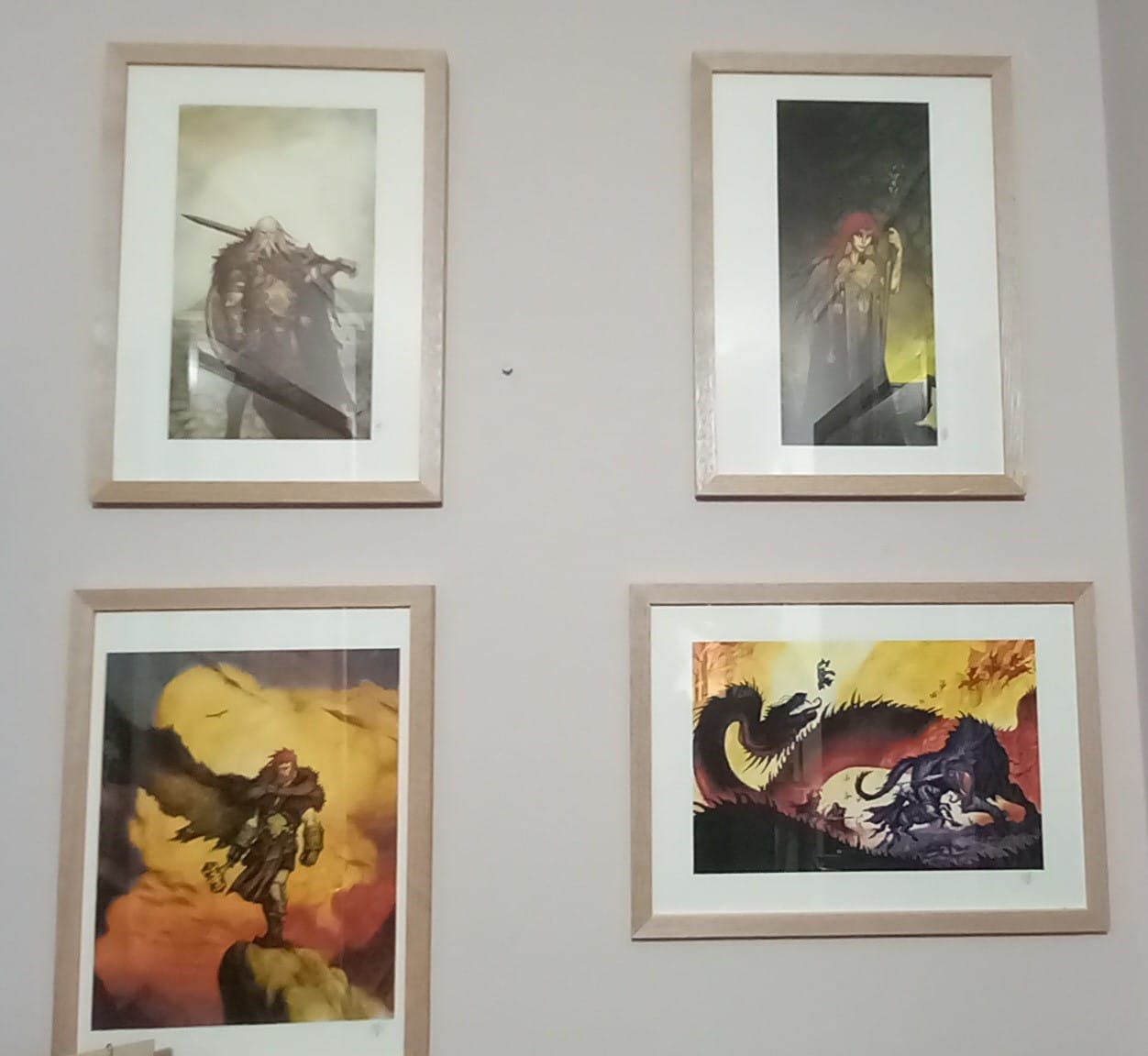 Customer photo review of RAGNARÖK - SIGNED ART PRINT