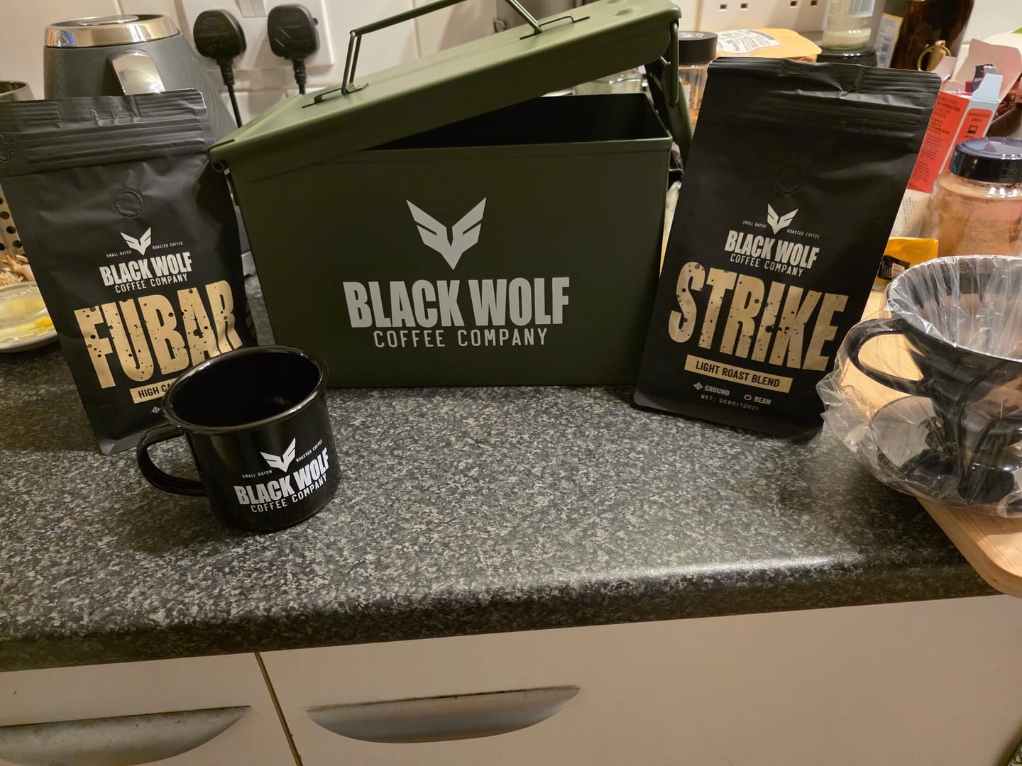 Customer photo review of High Caffeine Starter Kit