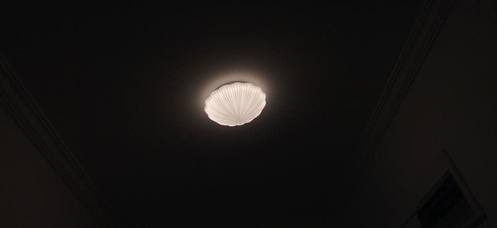 Customer photo review of Ribbed Flush Mount Ceiling Light, 25 or 35 cm, Dimmable