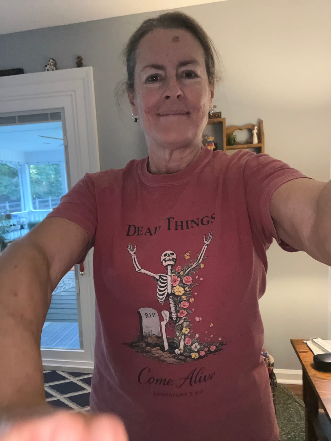 Customer photo review of Come Alive T-Shirt